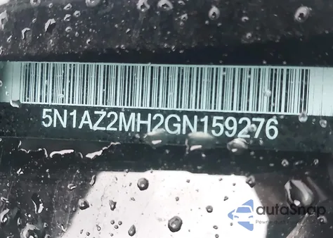 2016 Nissan Murano Sl z USA, uszkodzony, nr VIN 5N1AZ2MH2GN159276